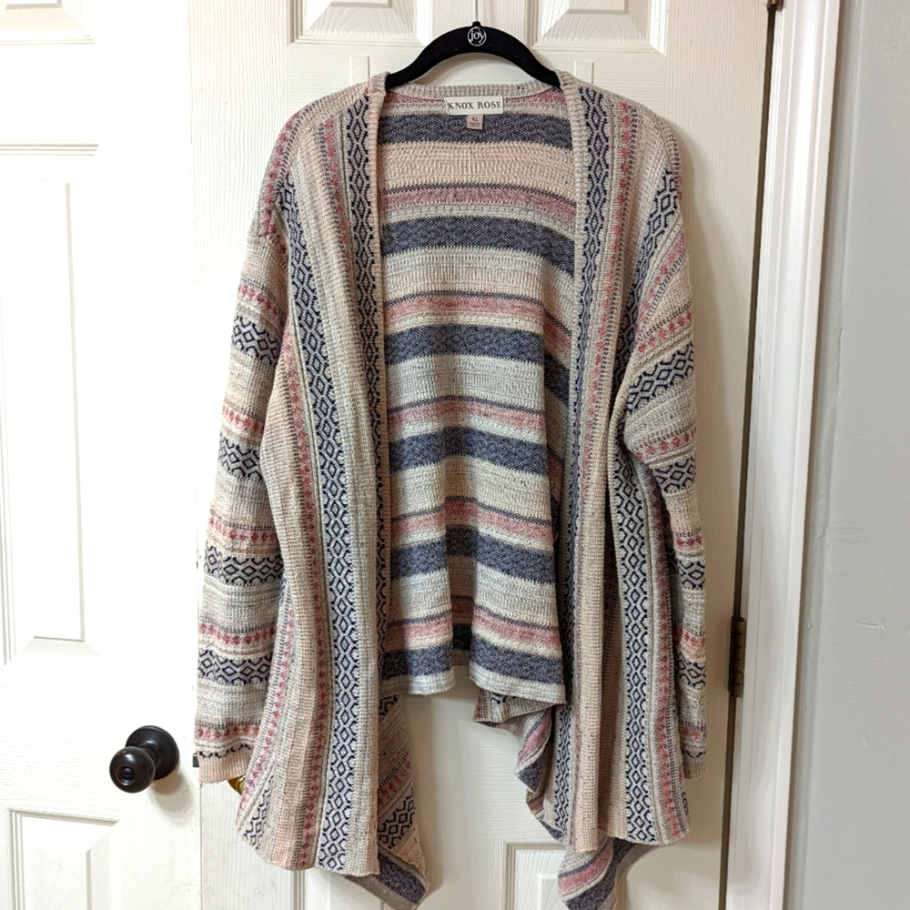 Striped cardigan